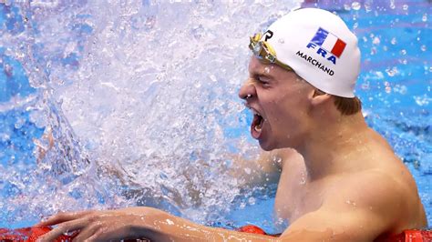 Marchand Wins Gold In 200m Butterfly And 200m FLY21 - FLY21