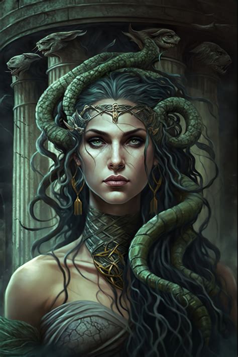 Medusa In Greek Mythology Greek Legends And Myths Medusa - Medusa