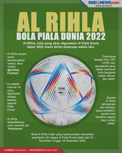 Mengenal Al Rihla Bola Resmi Piala Dunia 2022 PIALA45 Resmi - PIALA45 Resmi