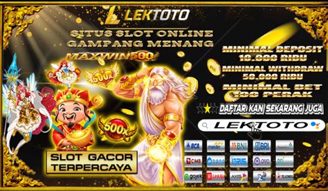 Menyelami Link Slot Online Tergacor Dan Paling Dipercaya Lektoto - Lektoto