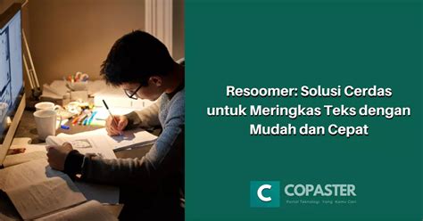 Meringkas Sebuah Teks Resoomer Resoomer - Resoomer