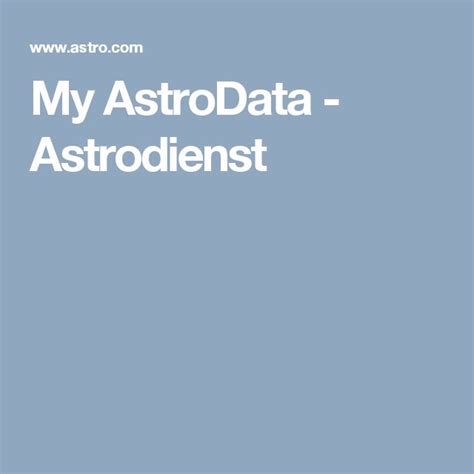 My Astrodata Astrodienst Astrototo Login - Astrototo Login