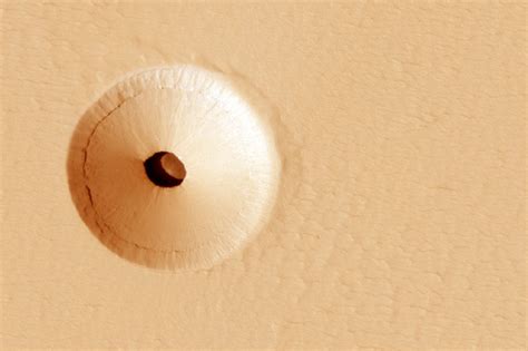 Mysterious Holes On Mars Could Be A Scientific Jackpot - Jackpot