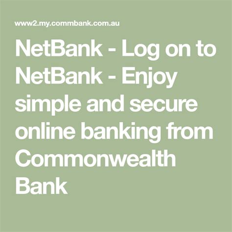 Netbank Log On To Netbank Enjoy Simple And NET138 Login - NET138 Login