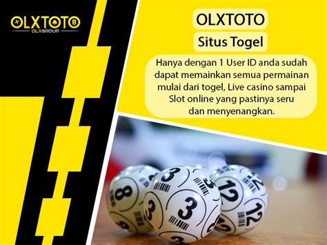 Olxtoto Gt Link Resmi Situs Togel Dengan Pelayanan Olxtoto - Olxtoto