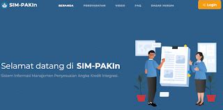 Panduan Cara Login Sim Pakin Untuk Penyesuaian Angka Simpakin - Simpakin