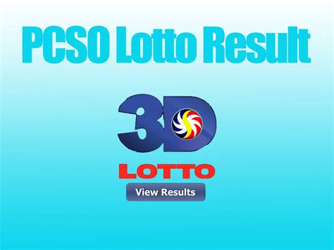 Pcso   Pcso Lotto Results Today - Pcso