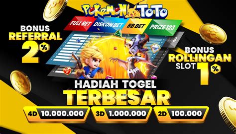 Pokemontoto Bandar Togel Resmi Di Indonesia 2024 Pokemontoto - Pokemontoto