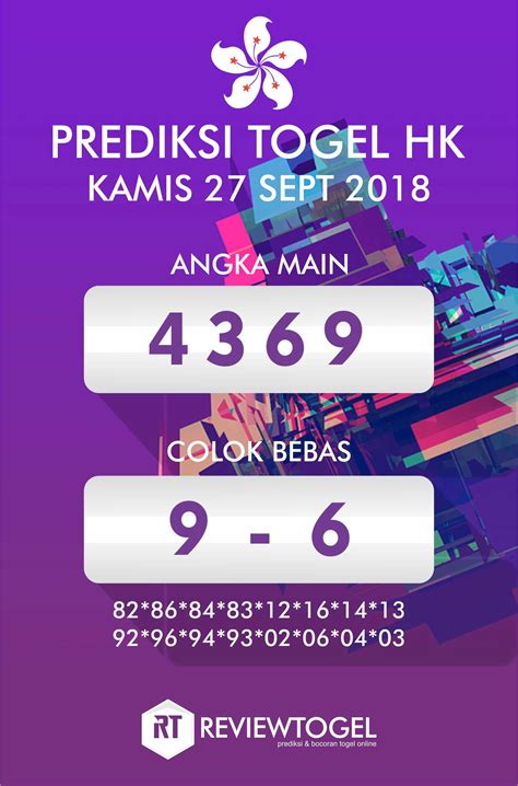 Prediksi Hk Hari Ini Amp Bocoran Togel Hongkong Ubertoto - Ubertoto