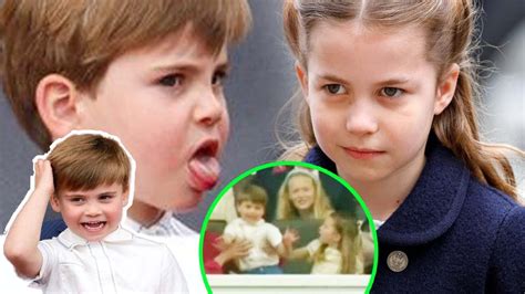 Princess Charlotte 9 Scolds Prince Louis 6 As IN138 - IN138