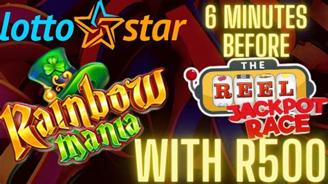 Rainbow Mania With R500 6 Minutes Before Jackpot Rainbowmania - Rainbowmania