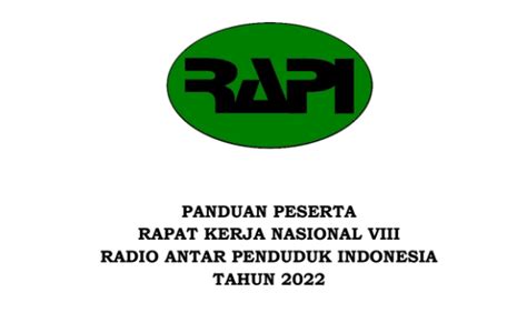 Rapi Nasional Radio Antar Penduduk Indonesia RAPI138 - RAPI138