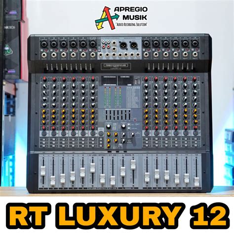 Recording Tech Luxury 12 LUXURY12 Professional 12 Channel LUXURY12 Resmi - LUXURY12 Resmi