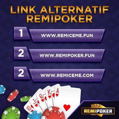 Remipoker Salah Satu Link Alternatif Untuk Slot Terbaru Remipoker Slot - Remipoker Slot