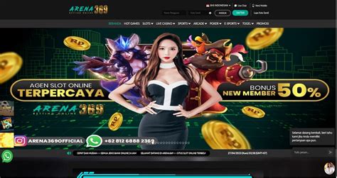 Rtp ARENA369 Terlengkap Dan Info Slot Gacor Hari BET369 Resmi - BET369 Resmi