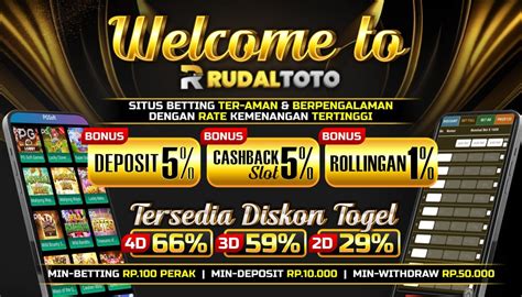 Rudaltoto Situs Toto Resmi Bandar Togel Online Terpercaya Rudaltoto - Rudaltoto