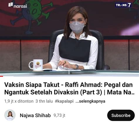 Salah Najwa Shihab Dan Raffi Ahmad Promosikan Judi Wingbola Resmi - Wingbola Resmi