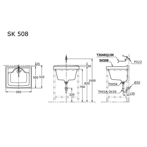 Sanitary Ware Sink Sink SK508 Toto Indonesia Labtoto - Labtoto