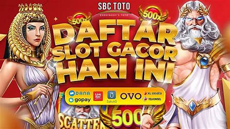 Sbctoto Situs Slot Gacor Aman Mudah Maxwin Dan Sbctoto - Sbctoto