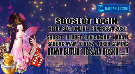 Sboslot Login Link Alternatif Situs Sbo Slot Game SBOSLOT89 Login - SBOSLOT89 Login