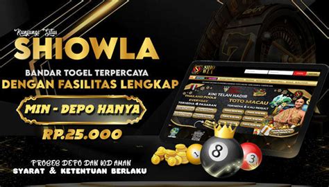 Shiowla Agen Togel Online Terpercaya Hadiah 4d Terbesar Shiowla - Shiowla