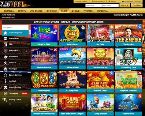 Situs Judi Slot Online Indonesia Terpercaya Medium Taringbet - Taringbet