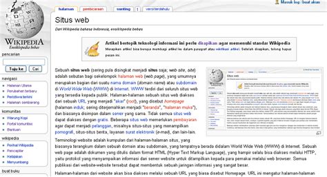 Situs Web Wikipedia Bahasa Indonesia Ensiklopedia Bebas Situswd Resmi - Situswd Resmi