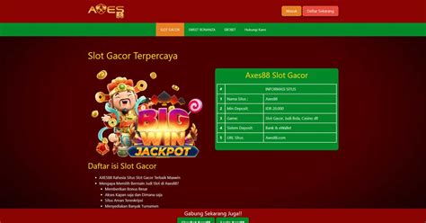 Slot Gacor Terpercaya AXES88 Slot Gacor Online Kapakslot  Resmi - Kapakslot  Resmi