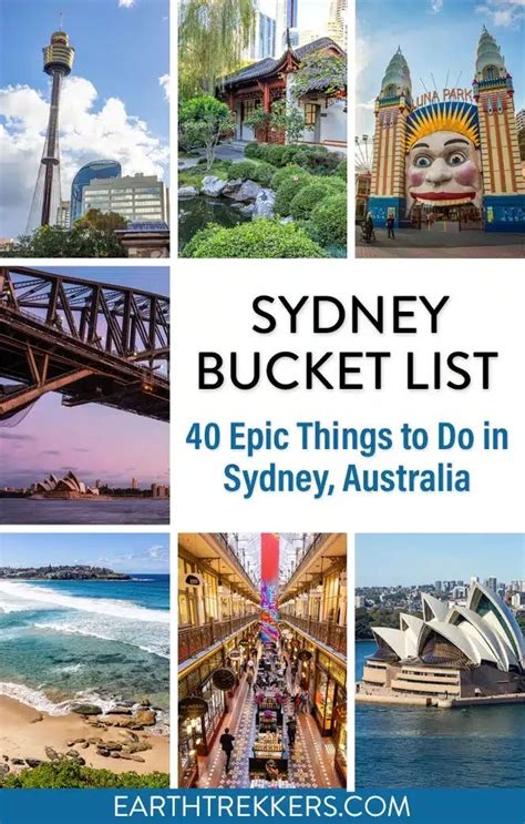 Sydney Bucket List 40 Epic Things To Do Sydney - Sydney