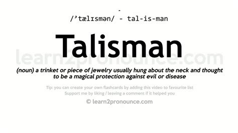 Talisman Definition Meaning Amp Synonyms Vocabulary Com Talisman - Talisman