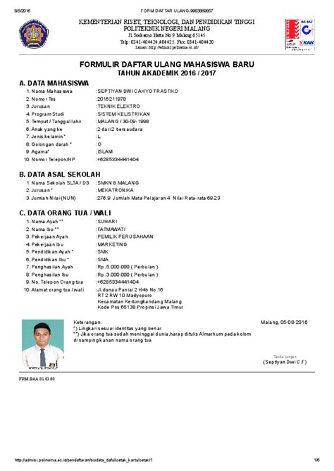 Tata Cara Daftar Ulang Mahasiswa Baru Lulus Ptn MAU777 Resmi - MAU777 Resmi