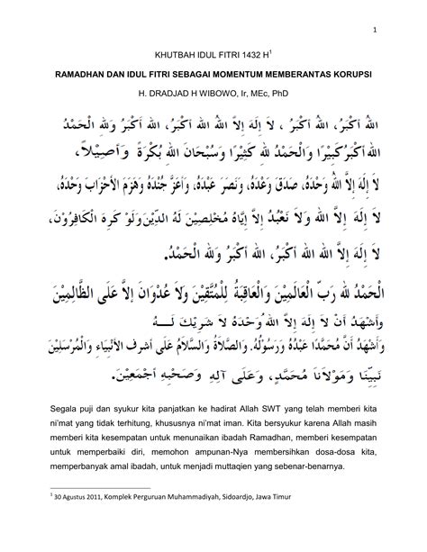 Teks Khutbah Idul Adha 2024 Resmi Kemenag Naskah Medanjudi Resmi - Medanjudi Resmi
