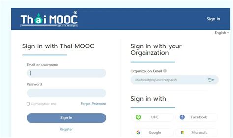 Thai Mooc Lms Thailand Login - Thailand Login