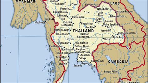 Thailand History Flag Map Population Language Government Thailand - Thailand