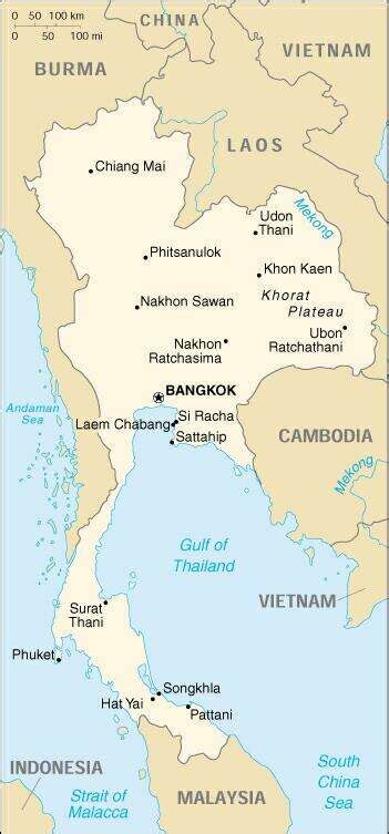 Thailand The World Factbook Thailand - Thailand