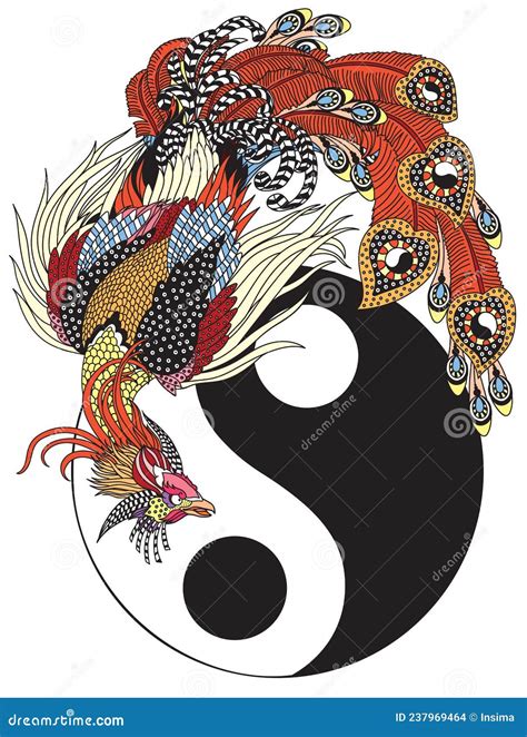 The Fenghuang Chinese Symbol Of Harmony And Prosperity Fenghuang - Fenghuang