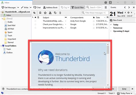 Thunderbird Help Mozilla Support Thunderbird - Thunderbird