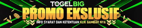 Togelbig Promo Terbesar Yang Didapatkan Saat Bermain Di Togelbig - Togelbig