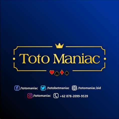 Totomaniac Togel Online Totobet Sgp Situs Judi Slots Totomaniac - Totomaniac