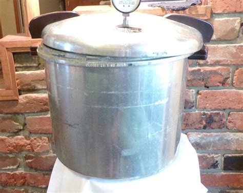 Vintage Presto Cooker Canner Model 21b Aluminum 21 PRESTO21 - PRESTO21