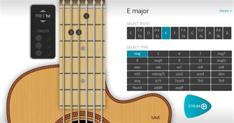 Virtual Guitar Play Guitar Online Musicca GITAR4D - GITAR4D