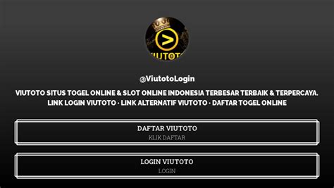 Viutoto Daftar Login Link Space Viutoto - Viutoto