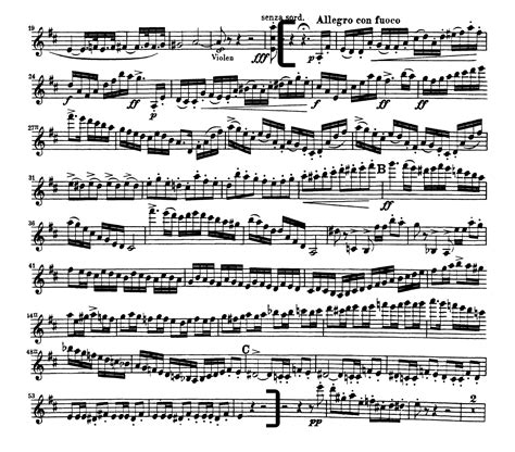 Weber Oberon Overture Violin Excerpt Two Excerpts Omaslot - Omaslot