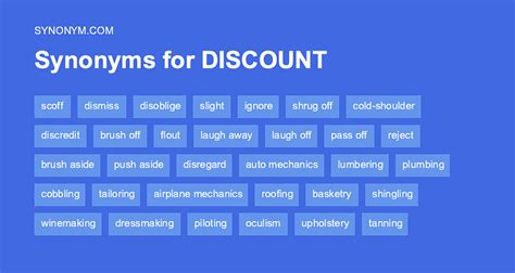 What Is Another Word For Discount Wordhippo Discount Alternatif - Discount Alternatif