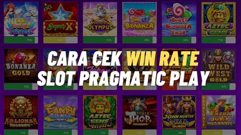 Winrate Slot Online Indonesia Serta Kegunaannya Winrate Slot - Winrate Slot