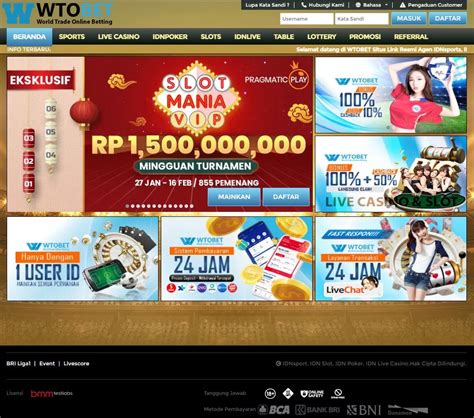 Wtobet 5 Link Situs Rekomendasi Slot Scatter Hitam Wtobet - Wtobet