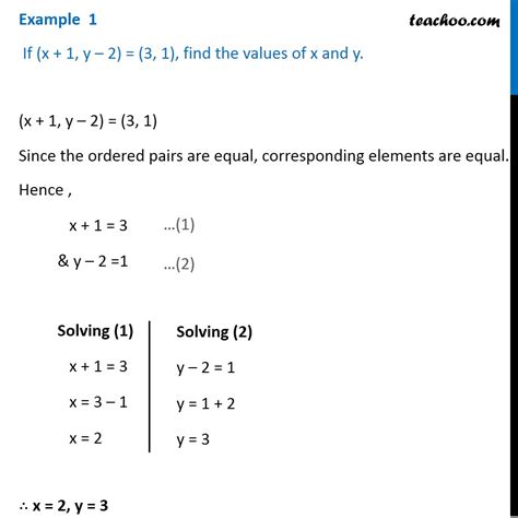 If (x1, y1) = (2, 3); x2= 3 and y3 = -2 and G is (0,0), Find y2 and x3 ...