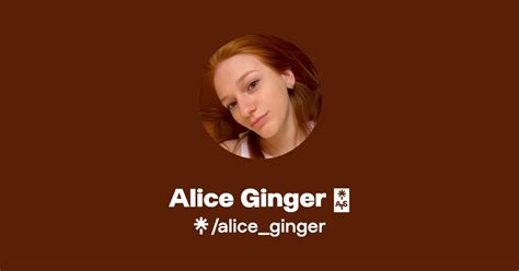 AliceGinger OnlyFans channel