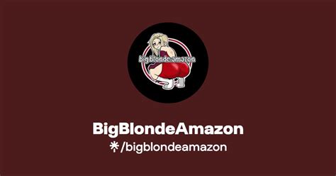 Bigblondeamazon OnlyFans channel