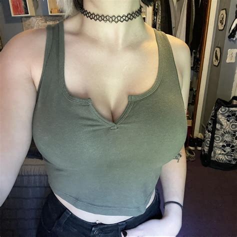 Preview 4 of Green Crop Tank Instagram Leaked